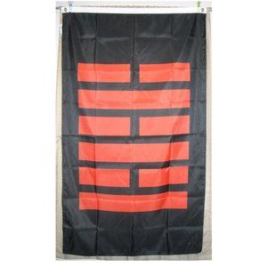 Arashikage Clan Storm Shadow Snake Eyes Jinx G.I. Joe Cobra 3'x5' black Flag